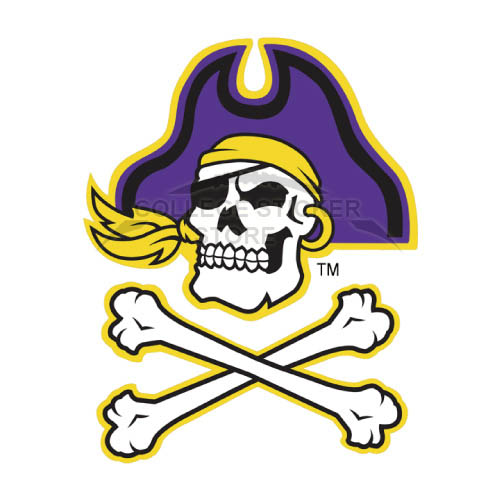 Design East Carolina Pirates Iron-on Transfers (Wall Stickers)NO.4305